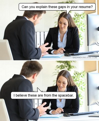 Mistake Jobinterview | HSH+S