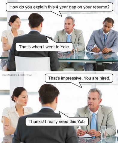 Mistake Jobinterview | HSH+S