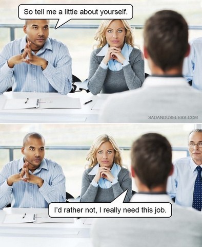 Mistake Jobinterview | HSH+S